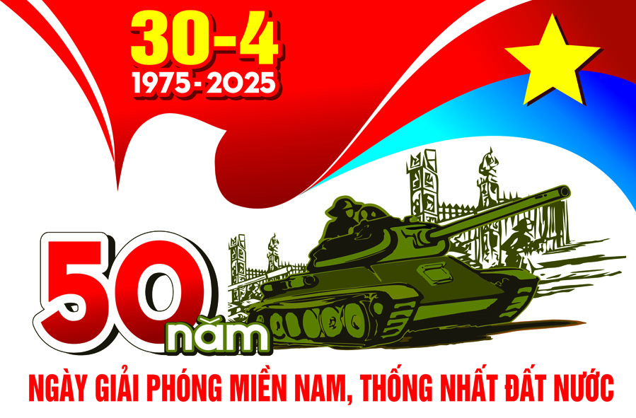 KỶ NIỆM 50 NĂM GIẢI PHÓNG HOÀN TOÀN MIỀN NAM, THỐNG NHẤT ĐẤT NƯỚC
